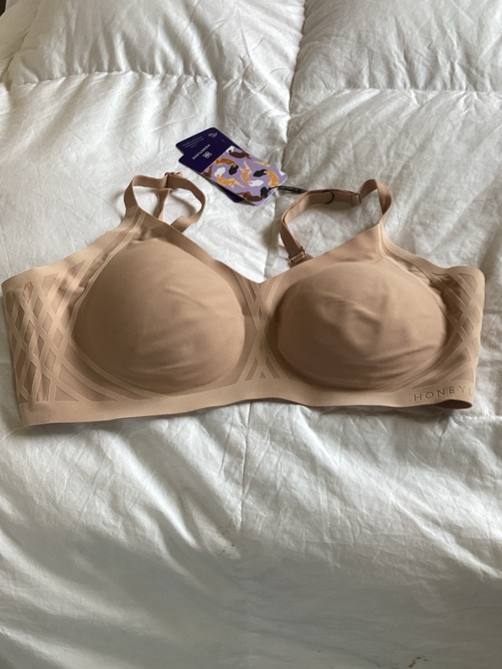 Honey love wireless Bra NWT